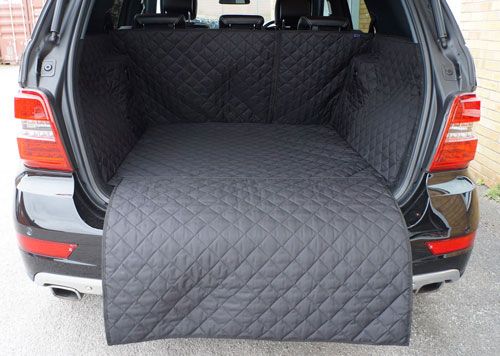 Mercedes ML Boot Liner - Removable Bumper Flap