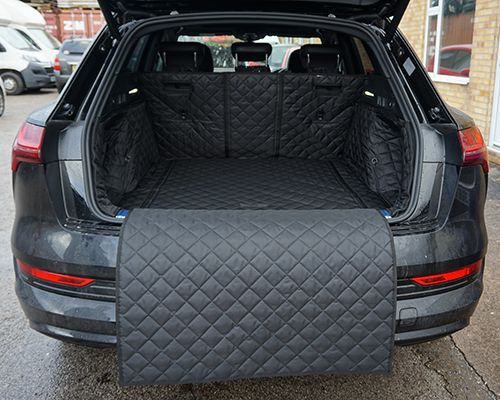 Audi E-Tron Boot Liner - Optional bumper flap