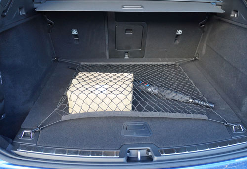 Trunk net store for car